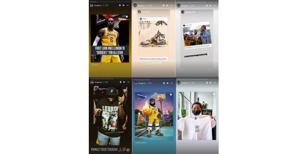 LeBron James actualiza las redes sociales